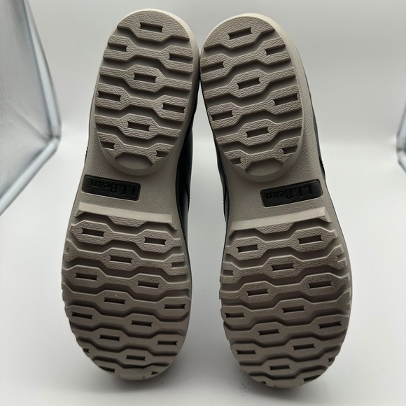 LL Bean Boots Carrabassett Tek 2.5 Primaloft 100g Tall Brown Leather Womens 11 - Picture 9 of 10